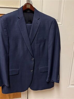 Jos. A. Bank Men's Navy Two-Button Suit Jacket